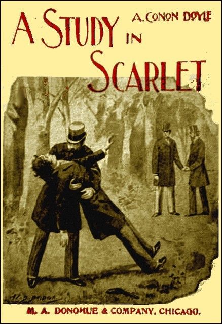 Cover of A Study in Scarlet